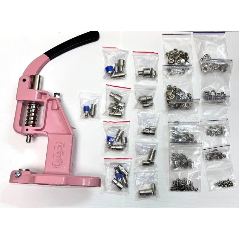 Комплект для встановлення кнопок, люверсів, блочок та хольнітенів. Комплект для встановлення кнопок, люверсів, блочок та хольнітенів.