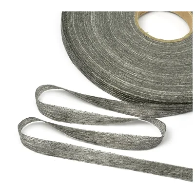 Порізаний та прострочений флізелін (Долевик) Сірий (100 м)