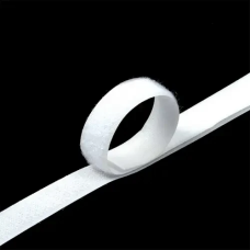 Липучка біла 2.5см (25 м)