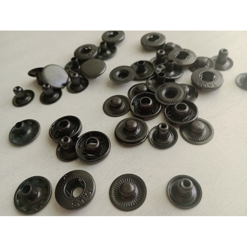 Кнопка ALFA 15 мм Оксид 50 шт.