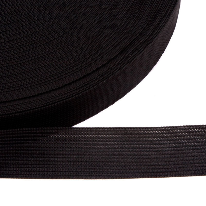 Гумка 2.5 см Чорна (40 м)