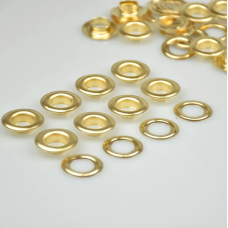 Люверс 10мм Нержавіючий Золото №24 50 шт