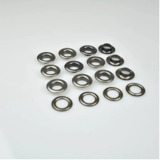 Люверс №28 (14 мм) Нержавіючий Темний Нікель 50 шт