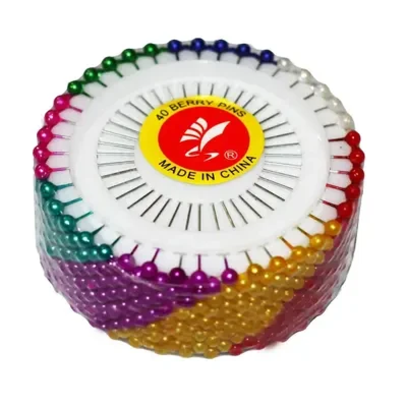 Булавки кравецькі кулькові (480 шт) Булавки кравецькі кулькові (480 шт)