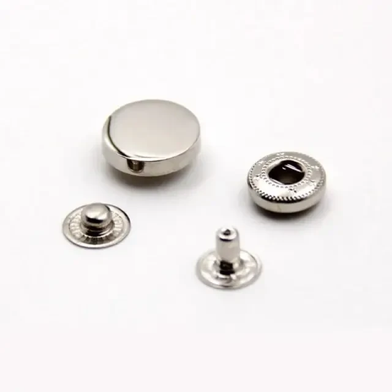 Кнопка гладка таблетка (нержавіюча сталь) 10 мм Нікель 50 шт Кнопка гладка таблетка (нержавіюча сталь) 10 мм Нікель 50 шт