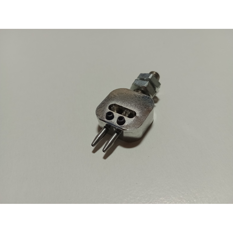 Пробійник круглий кроковий на 2 зуба