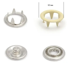 Кнопка BABY трикотажна 9,5 мм Бежевий (149), 50 шт