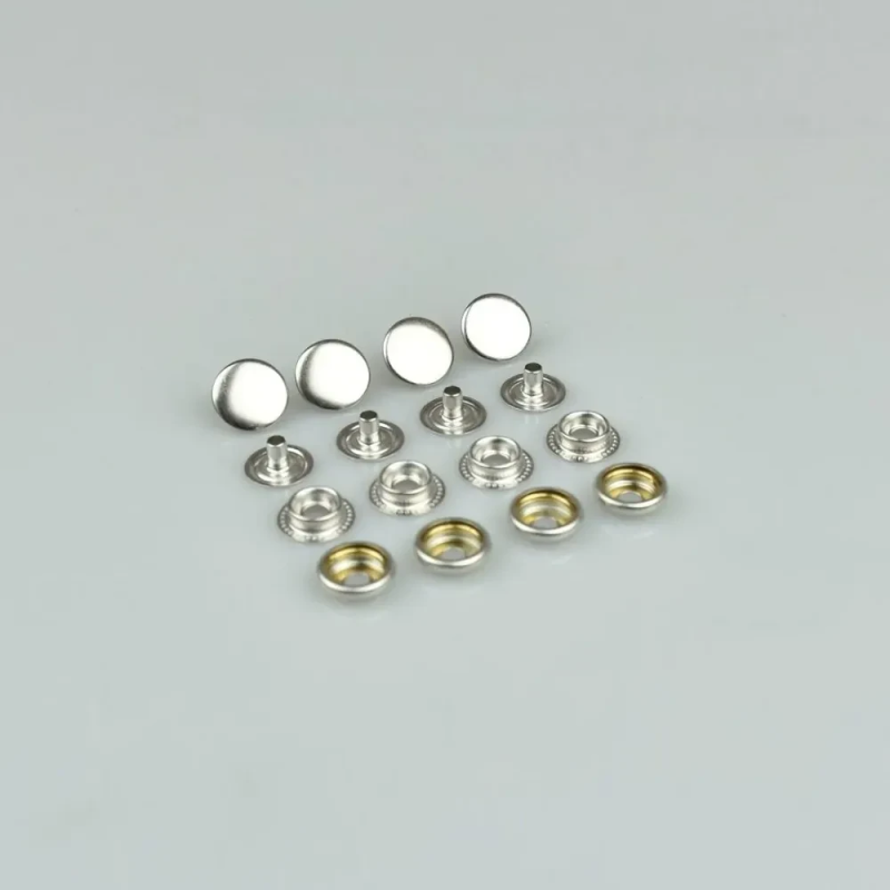 Кнопка Київська (Каппа) 15 мм (Нержавіюча) Нікель 50 шт