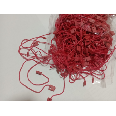 Пломба для бірок (червона) 1000 шт