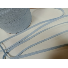 Шнур для одягу плоский 8,5 мм Блакитний (10метрів)