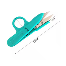 Сніппер ножиці ниткорізи з кільцем пластиковий корпус