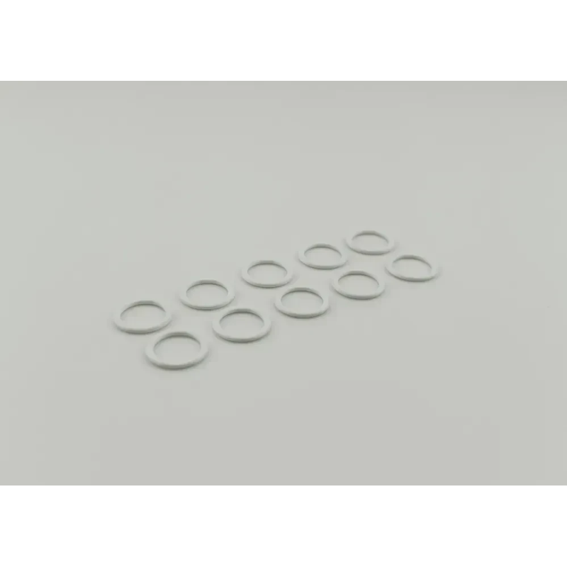 Кільце для бретелів 10 мм метал Білий 50 шт Кільце для бретелів 10 мм метал Білий 50 шт