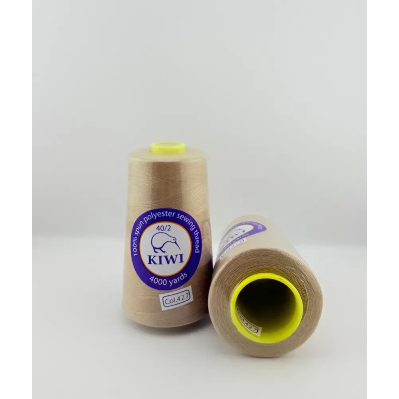Нитки швейні №40/2 - колір Бежевий (№427) Нитки швейні №40/2 - колір Бежевий (№427)