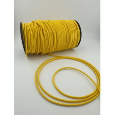 Шнур гумка (краплюшня) 3 мм Жовтий 100 м