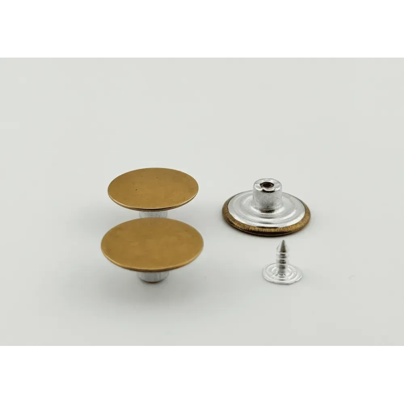 Гудзик для джинсів 20 мм гладкий (Антик) 50 шт.