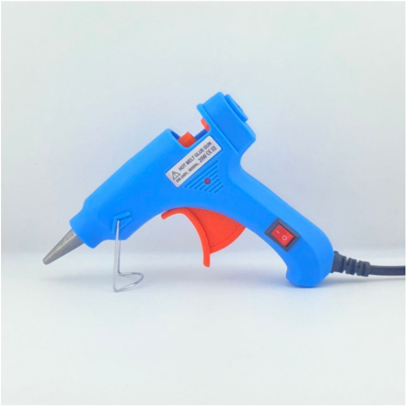 Клейовий пістолет Синій під стрижні 7 мм Клейовий пістолет Синій під стрижні 7 мм