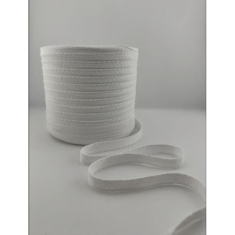 Кіперна стрічка 10 мм Біла (50 м)