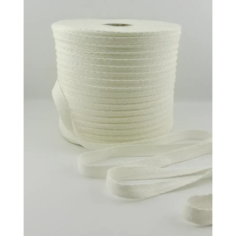 Кіперна стрічка 10 мм Молочна (50 м Кіперна стрічка 10 мм Молочна (50 м