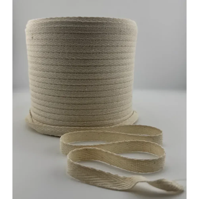 Кіперна стрічка 10 мм Cвітлий Беж (50 м)