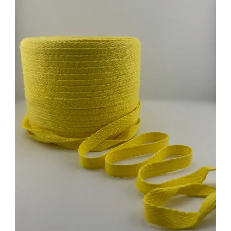 Кіперна стрічка 10 мм Жовта (50 м)