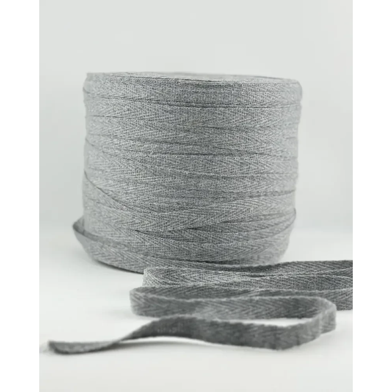 Кіперна стрічка 10 мм Сіра (50 м)