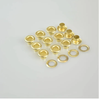 Люверс 4мм Нержавіючий Золото №2 50 шт