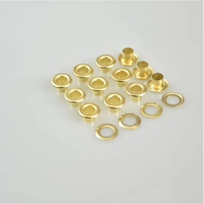 Люверс 4мм Нержавіючий Золото №2 50 шт Люверс 4мм Нержавіючий Золото №2 50 шт